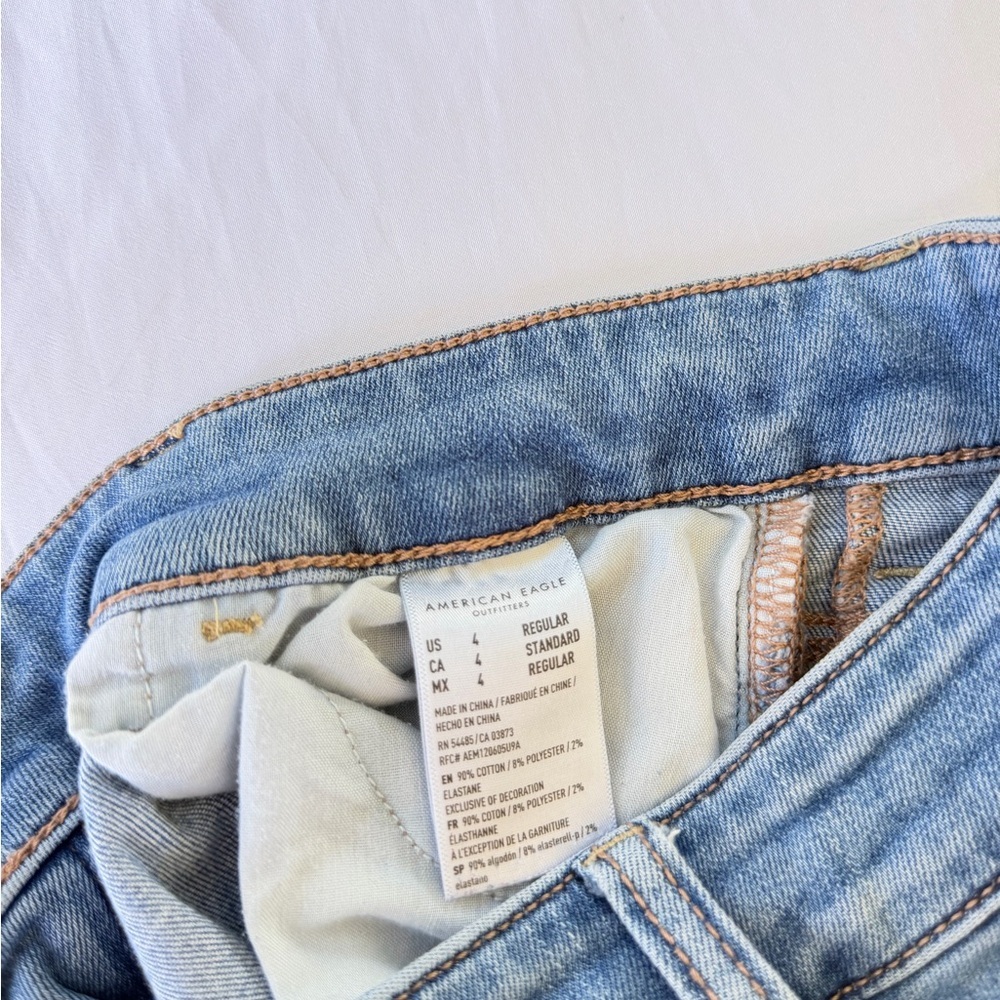 American Eagle Outfitters Medium Blue Skinny Jeans - Picture 4 of 12